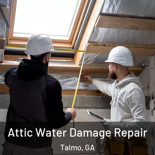  Attic Water Damage Repair Talmo, GA