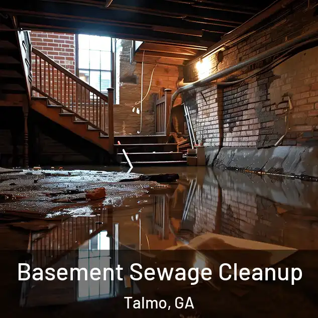  Basement Sewage Cleanup Talmo, GA