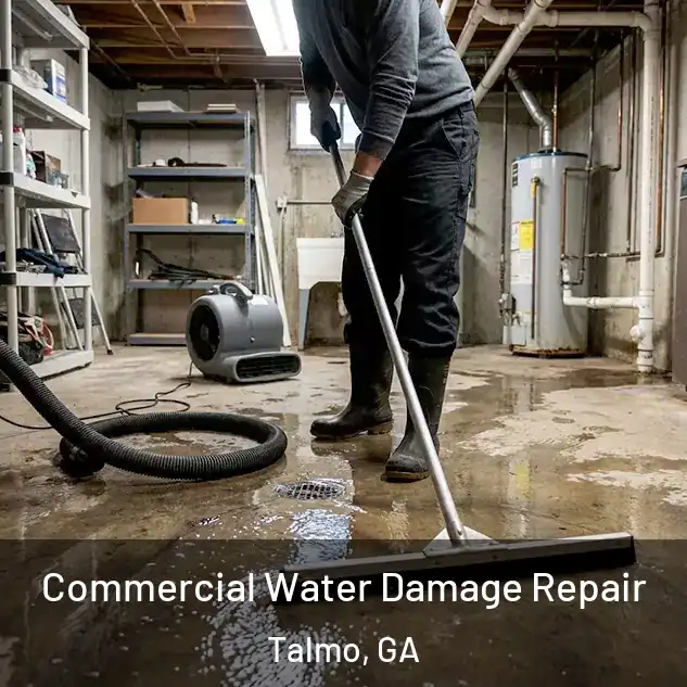  Commercial Water Damage Repair Talmo, GA