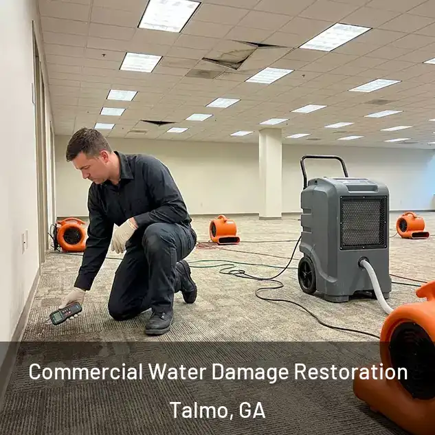  Commercial Water Damage Restoration Talmo, GA