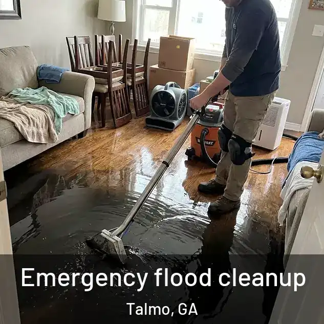  Emergency flood cleanup Talmo, GA
