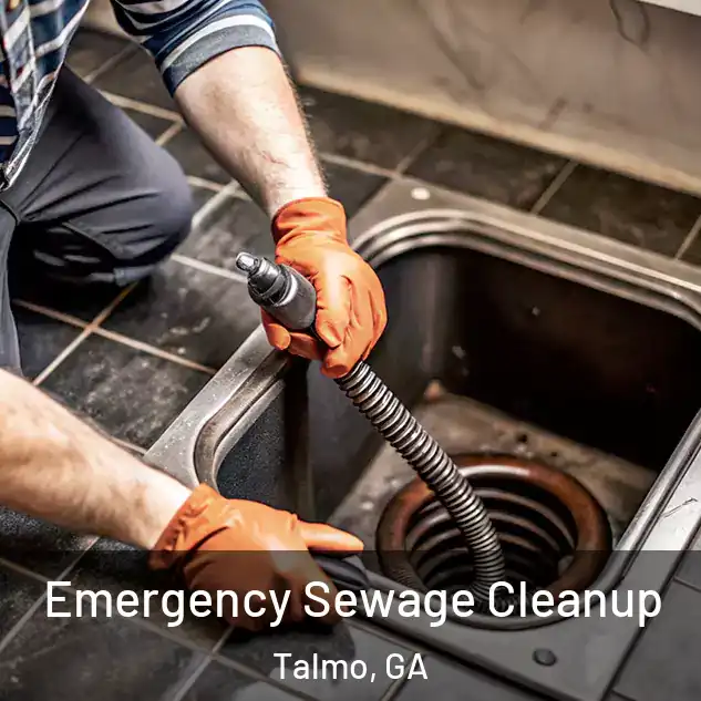  Emergency Sewage Cleanup Talmo, GA