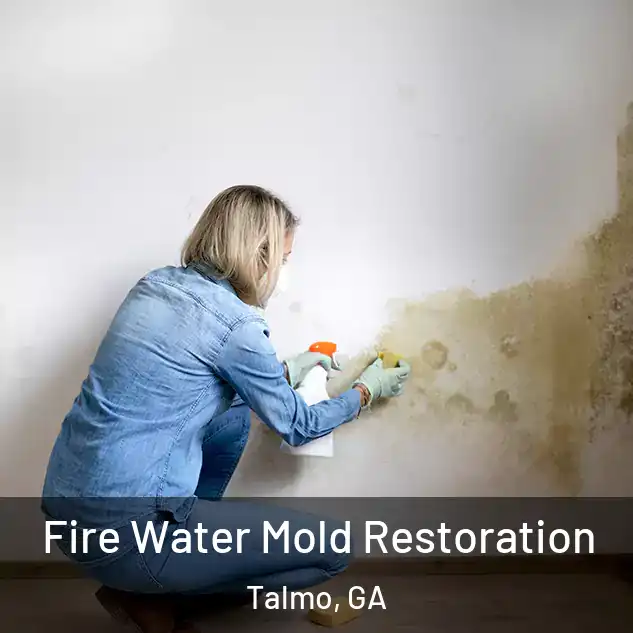  Fire Water Mold Restoration Talmo, GA