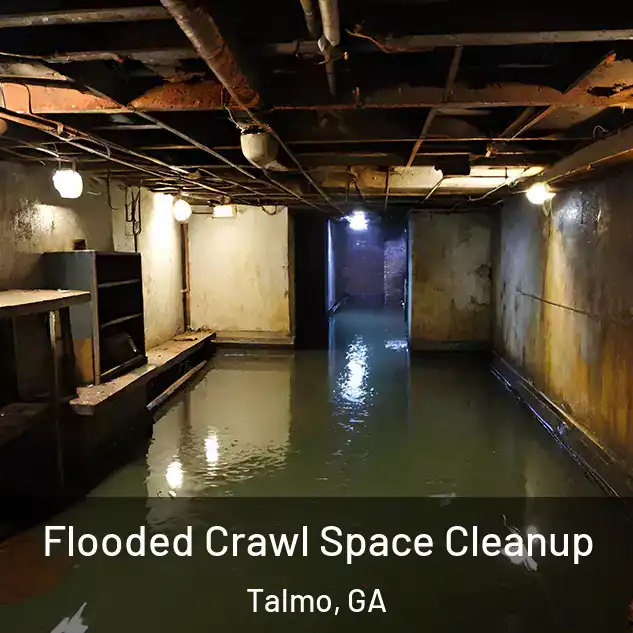  Flooded Crawl Space Cleanup Talmo, GA