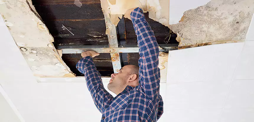 Attic Wood Rot Repair in Talmo