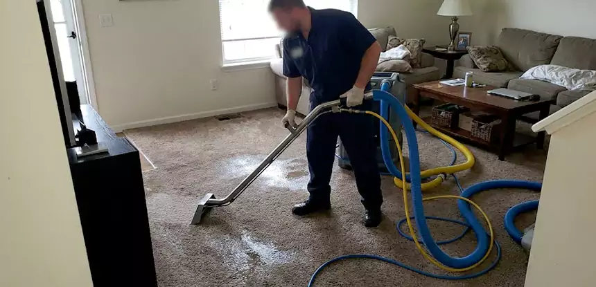 Flooded Basement Carpet Cleanup Talmo
