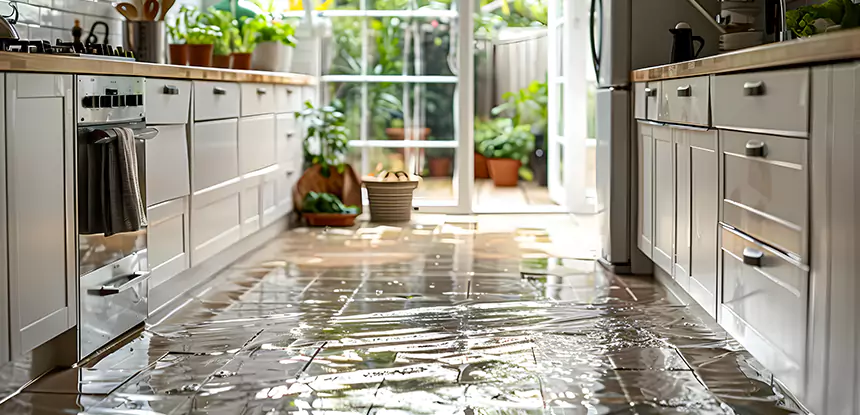 Kitchen Water Mitigation Services in Talmo