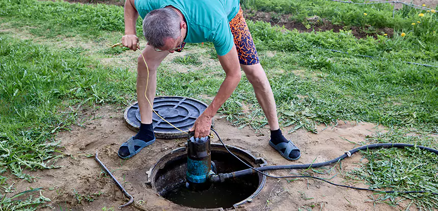 Outdoor Sewage Cleanup in Talmo