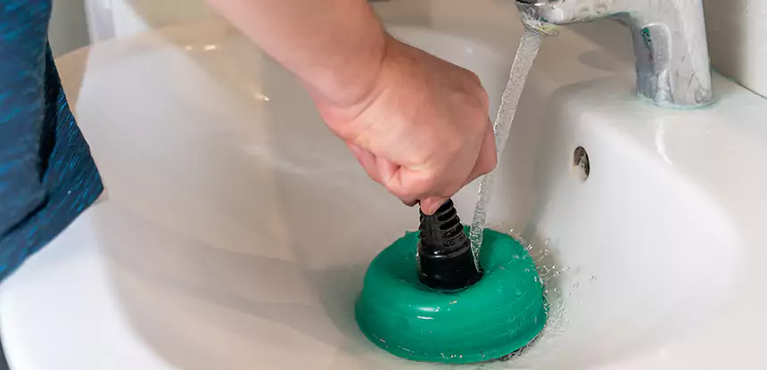 Sink Standing Water Blockage Removal in Talmo