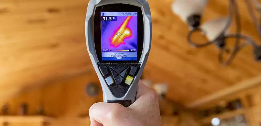 Infrared Camera Roof Leak Detection in Talmo