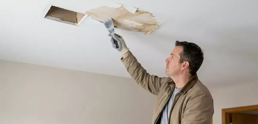 Dry Ceiling After Water Leak in Talmo