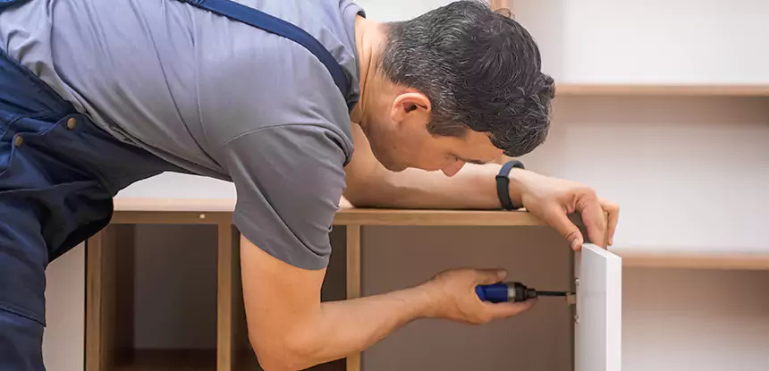Water Damaged Cabinet Repair in Talmo