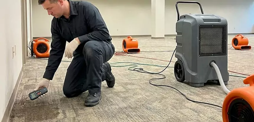 Drying Carpet Padding After Flood in Talmo