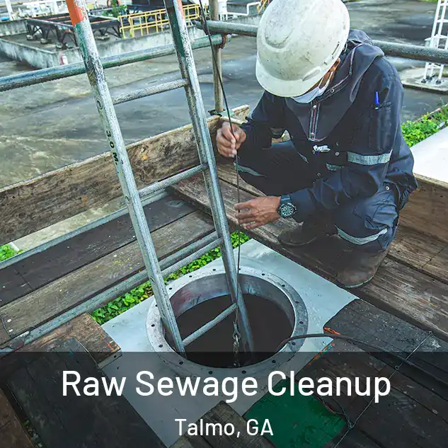  Raw Sewage Cleanup Talmo, GA