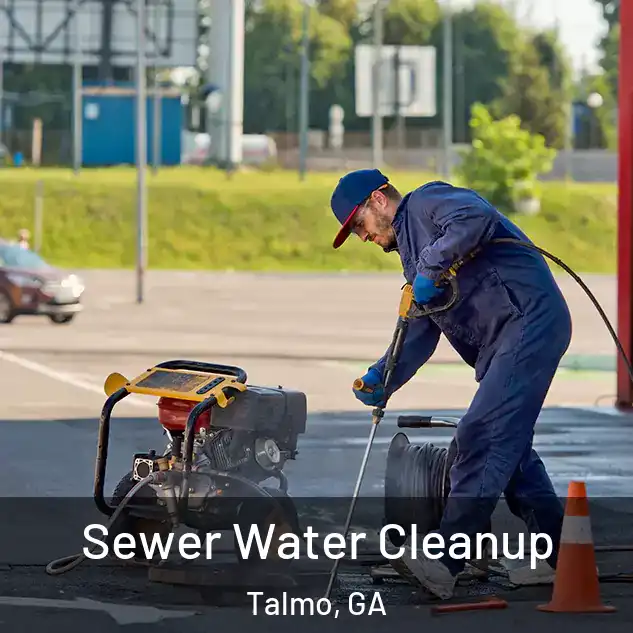  Sewer Water Cleanup Talmo, GA